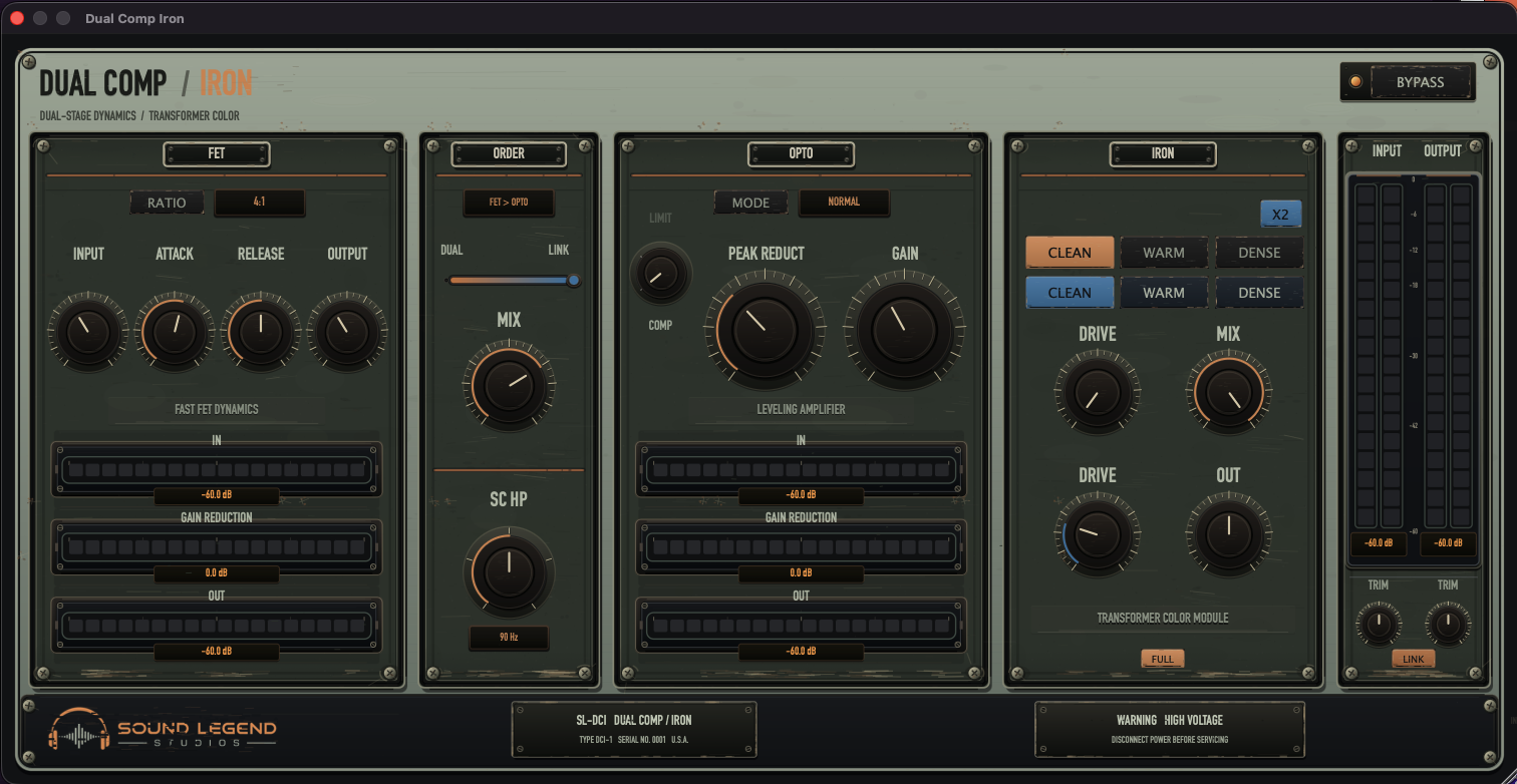 DUAL COMP / IRON interface